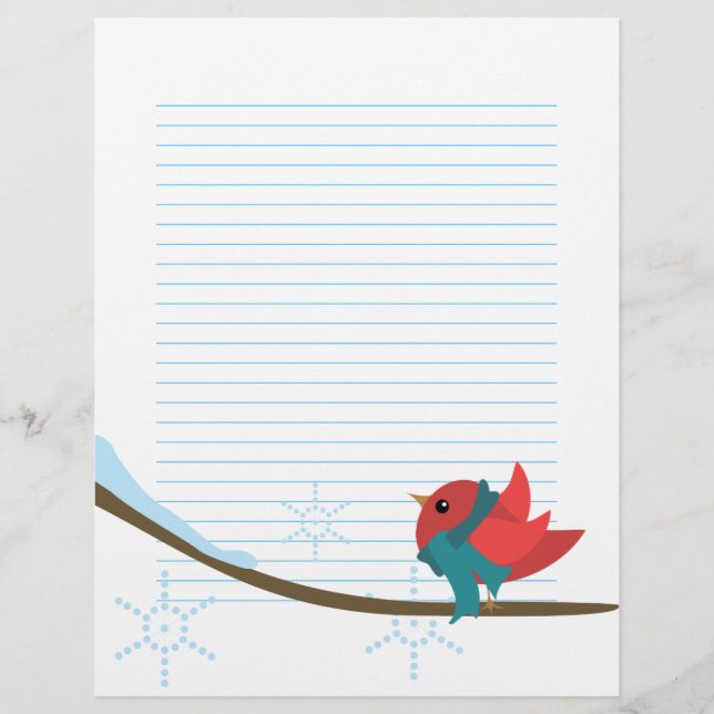 Oiseau d'hiver (Devant)