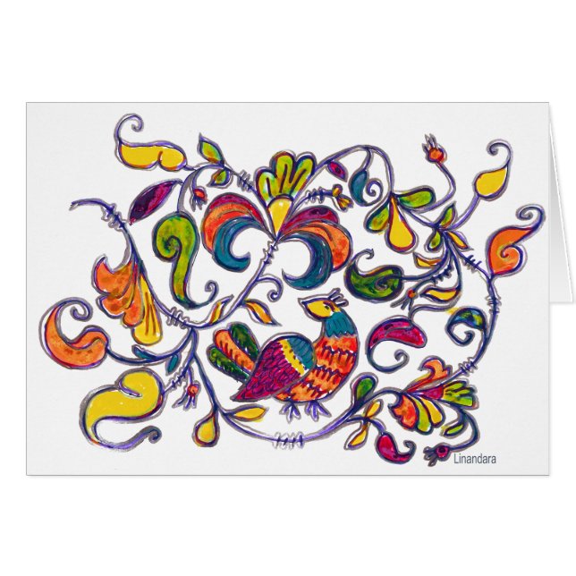 Oiseau du Nord de Russie (Devant horizontal)