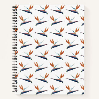 Oiseau du Paradis Carnet spiral