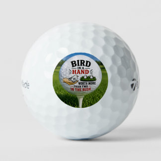 Oiseau en main – Citation drôle de balle de golf