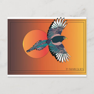 OISEAU EN VOL CARTES POSTALES