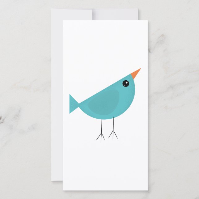 Oiseau fantaisiste adorable, art de la nature (Devant)