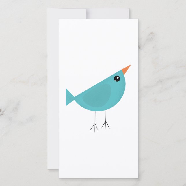 Oiseau fantaisiste adorable, art de la nature (Devant)