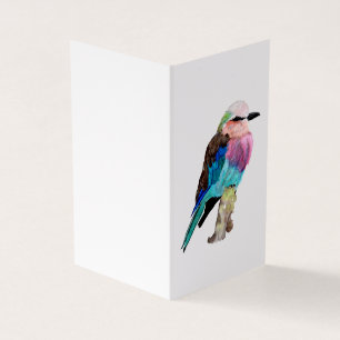 Oiseau lilas de rouleau de Breasted