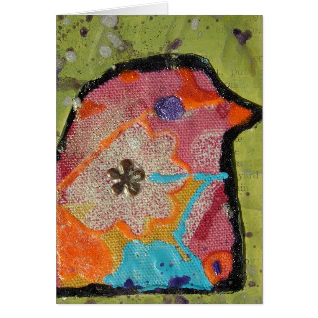 Oiseau Mélange Média Toutes Les Occasions (Devant)