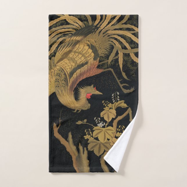 Oiseau mythique Howo d'Audsley : Phénix japonais d (Serviette à main)