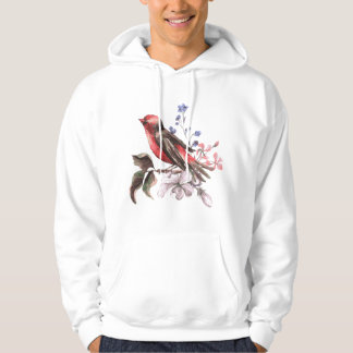 Oiseau rouge sweat - shirt à capuche