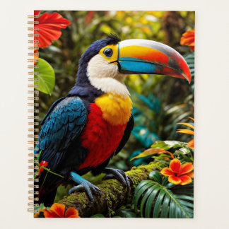 Oiseau Toucan coloré