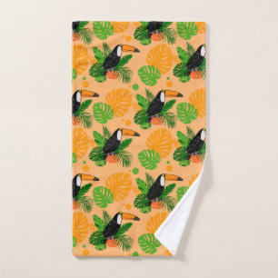 Oiseau tropical Toucan Motif sans couture