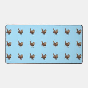 Oiseau Wren (Troglodytes Troglodytes) Rose clair