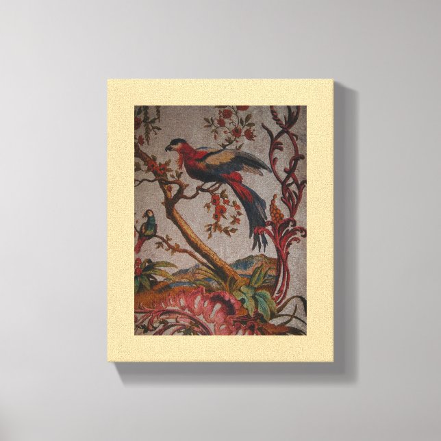 Oiseaux au Paradis ~ Toile enveloppée .75" Épais (Recto)