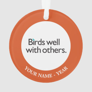 Oiseaux bien avec d'autres