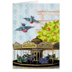 Oiseaux de carrousel