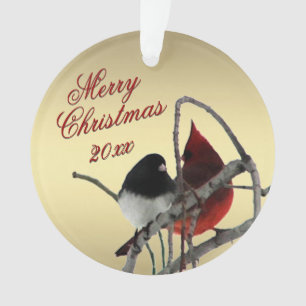Oiseaux de Chanson Ornement de Noël