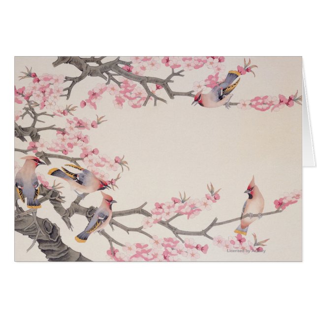 Oiseaux de chant au printemps (Devant horizontal)