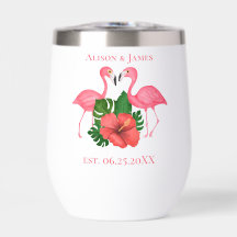 Oiseaux de Flamant rose Cute rose Tropical Personn