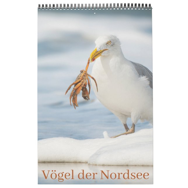 Oiseaux de la mer du Nord Calendrier (Protection)