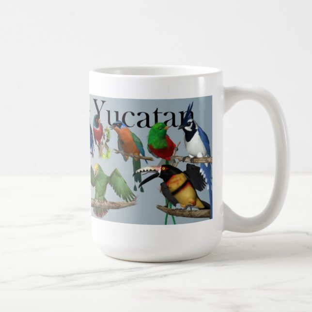 Oiseaux de la tasse de Yucatan (Droite)