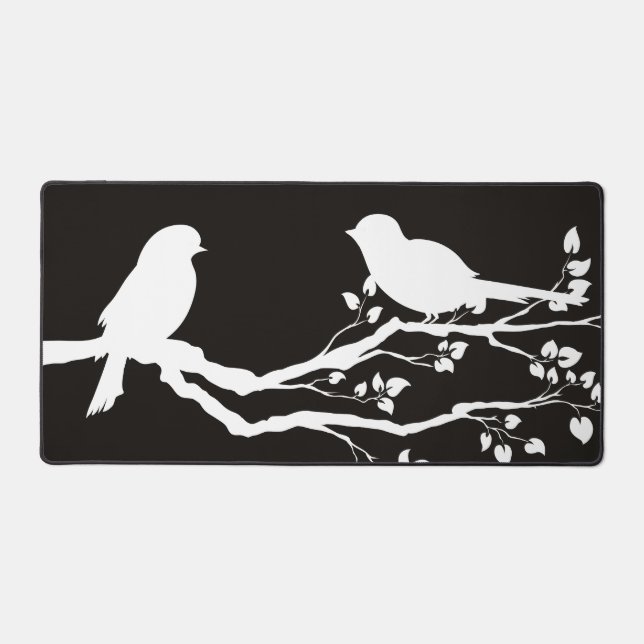 Oiseaux de repos Pittoresques noirs fumés (Recto)