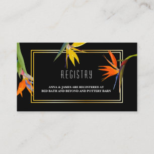 Oiseaux des cartes florales d'enregistrement de