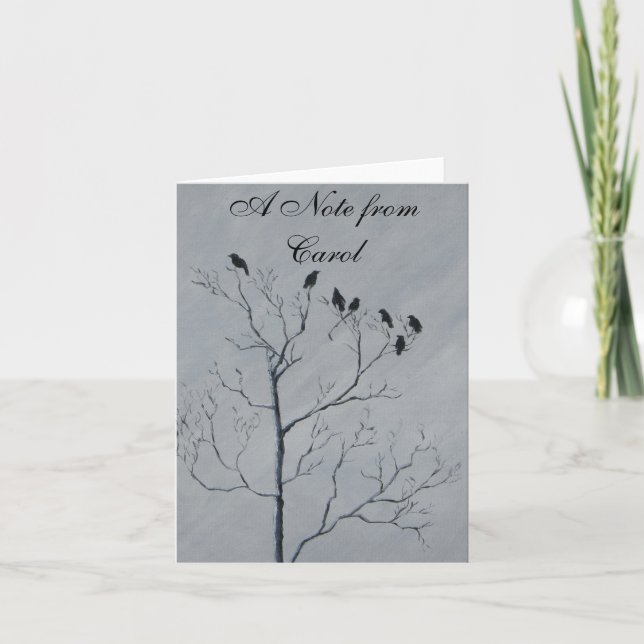 Oiseaux d'hiver (Devant)