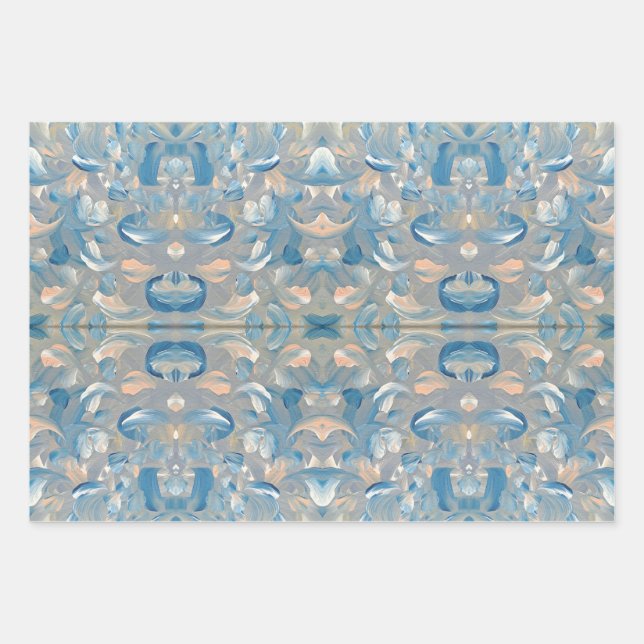 Oiseaux d'un papier d'enveloppement de plume (Devant)