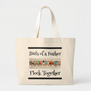 Oiseaux d'un Sac fourre-tout de plume