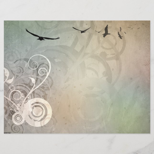 Oiseaux En Vol (Devant)