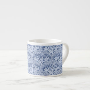Oiseaux et arbres Art nouveau Motif Espresso Mugs