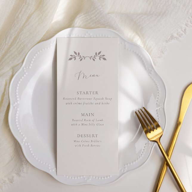 Oiseaux et feuille, menu à thème oiseaux romantiqu (Créateur téléchargé)