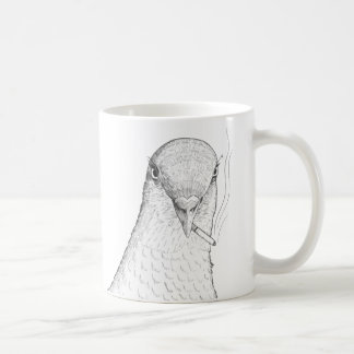 Oiseaux impairs de tasse de pigeon (gaucher) |