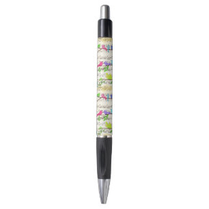 Oiseaux musicaux colorés Stylo Printemps Joy
