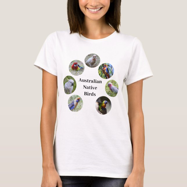 Oiseaux Natives Australiens - T-Shirt Femme (Devant)