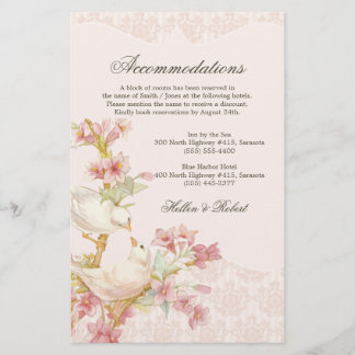 Oiseaux romantiques vintages en Amour Mariage Dire