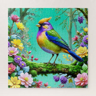 Oiseaux tropicaux époustouflants Puzzle