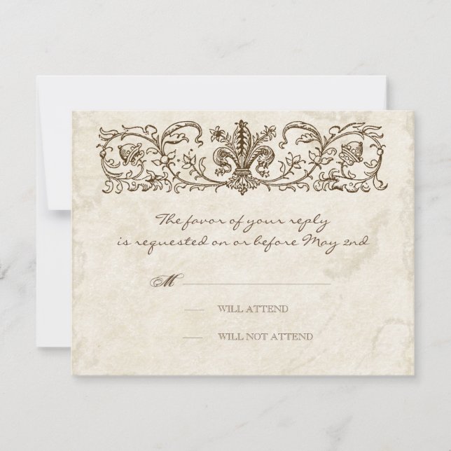 Oiseaux vintages, Oeuf Bleu - Carte de réponse Mar (Devant)