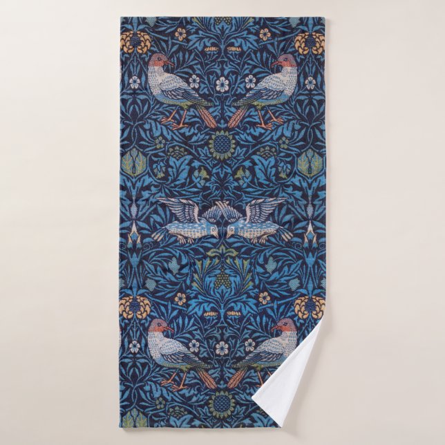 Oiseaux, William Morris (Serviette de bain)
