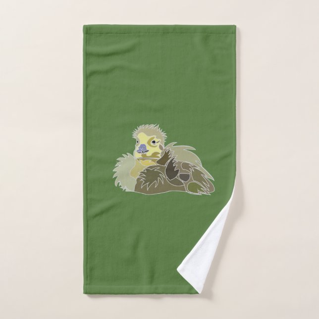 Oison Bébé Oie  (Serviette à main)