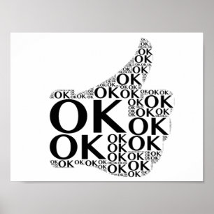 OK, de pouces affiche -