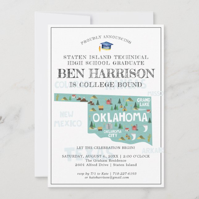 Oklahoma | College Bound Graduation Party (Devant)