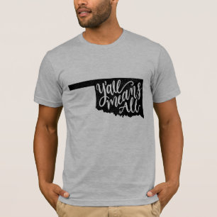 Oklahoma "Y'all Means All" T-shirt homme égalité