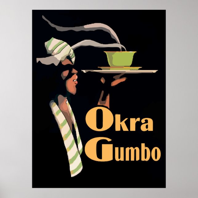 Okra Gumbo Poster (Devant)