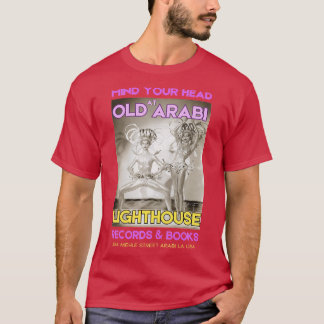 Old Arabi Lighthouse Records Livres TShirt