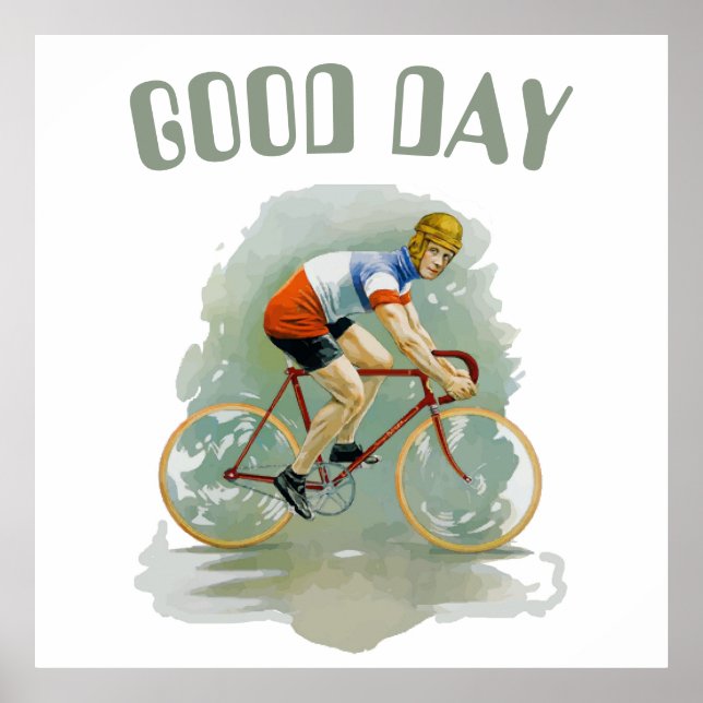 Old Bicycle, ajouter du texte Poster (Devant)