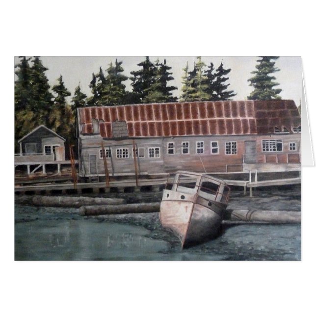 Old Boat House & Bateau de pêche (Devant Horizontal)
