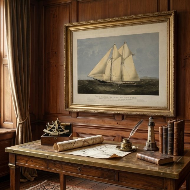 Old Boat Poster vintage Wall Art (Créateur téléchargé)