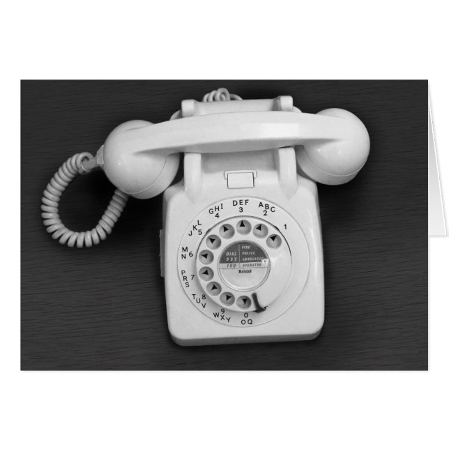 Old British Telephone (Devant horizontal)