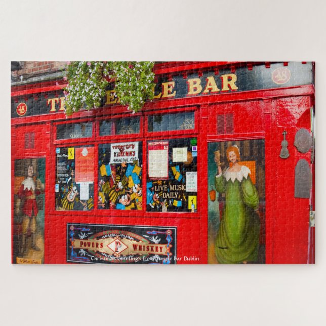Old Dublin Pubs. Puzzle d'Irlande (Horizontal)