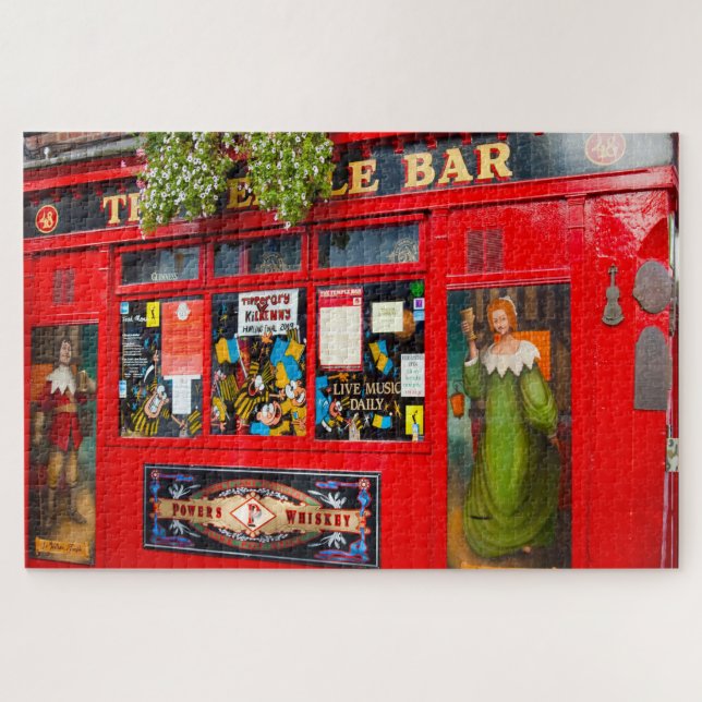 Old Dublin Pubs. Puzzle d'Irlande (Horizontal)