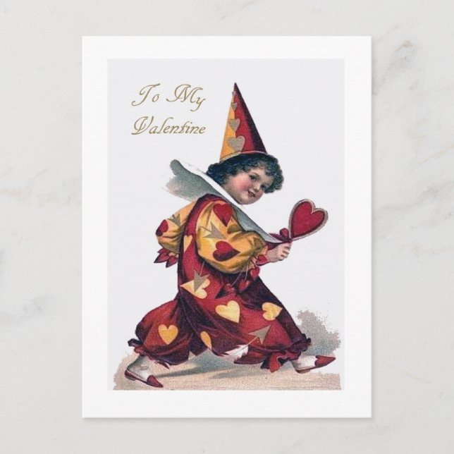 Old-fashioned vintage de carte postale de (Devant)